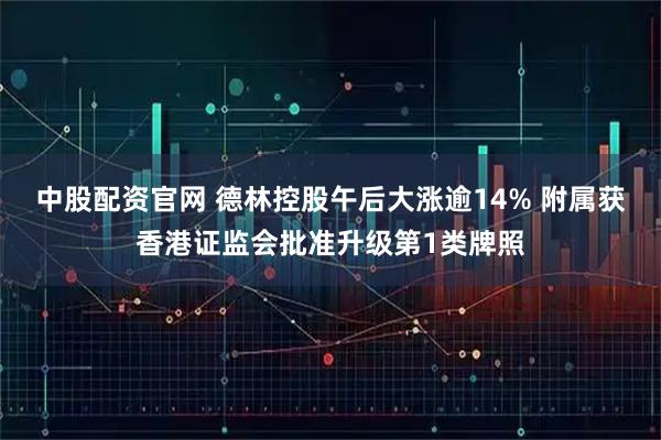 中股配资官网 德林控股午后大涨逾14% 附属获香港证监会批准升级第1类牌照